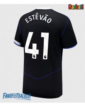 Chelsea Estevao Willian #41 Tricou Fotbal Replică 2025-26 Barbati Treilea